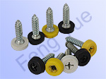drawer screw with ABS cap